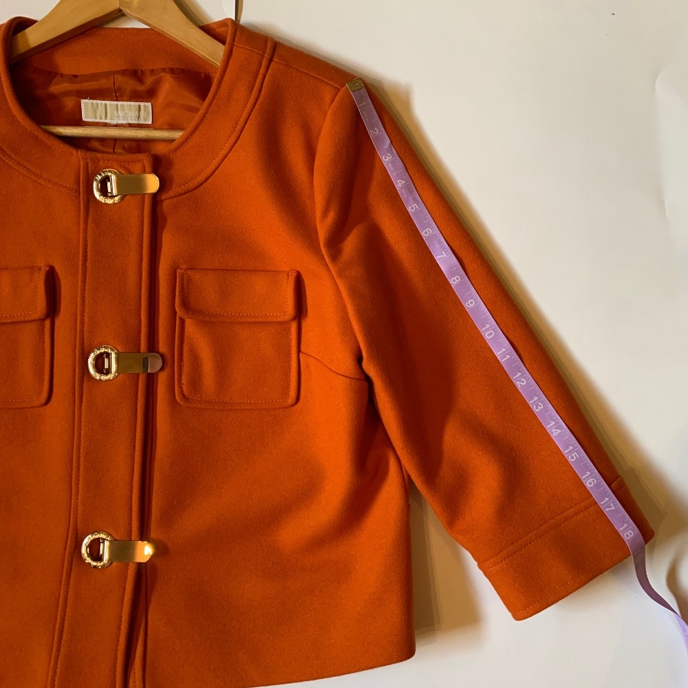 Like new🧡Michael Kors Jacket 80% Wool Size Large